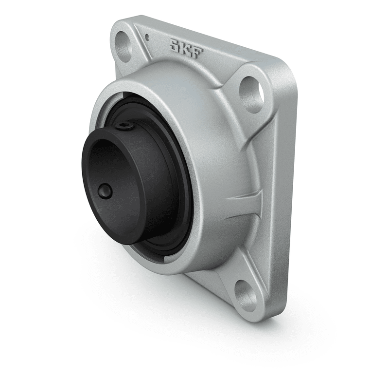 Insert bearings and ball bearing units for high temperature applications