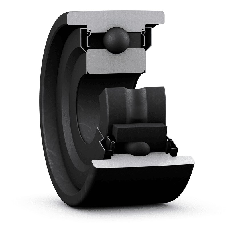 High temperature bearings and bearing units