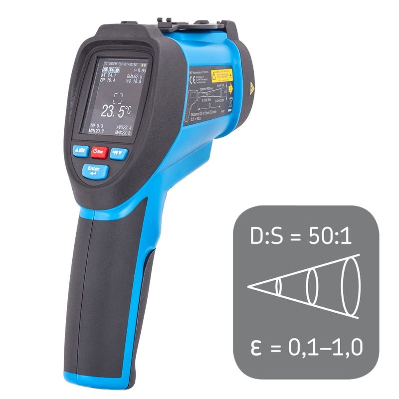 Video infrared and contact thermometer TKTL 40 Video infrared and contact thermometer TKTL 40