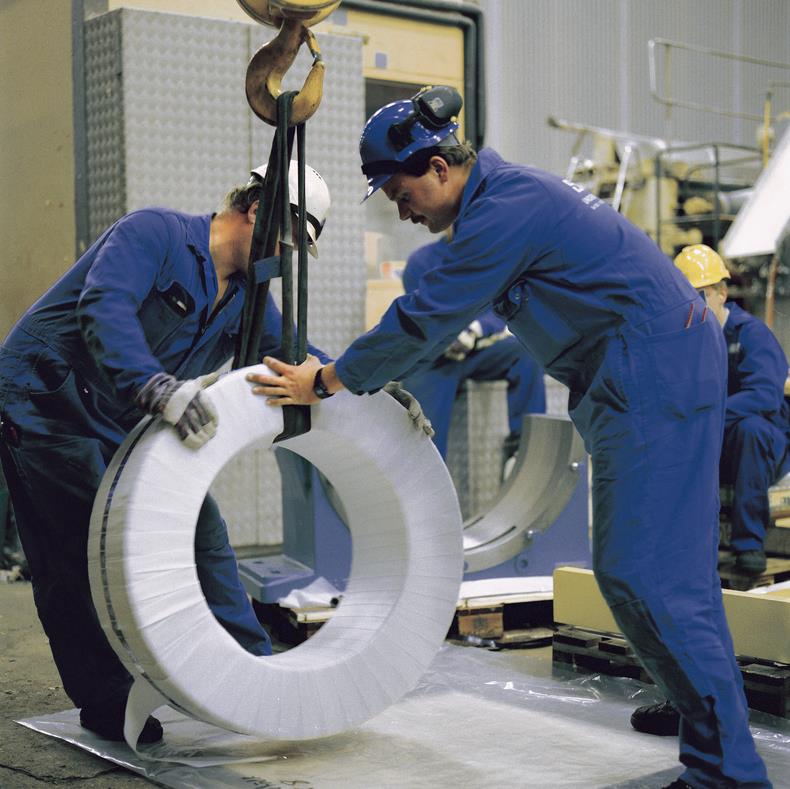 Easy, accessible bearing mounting instructions online