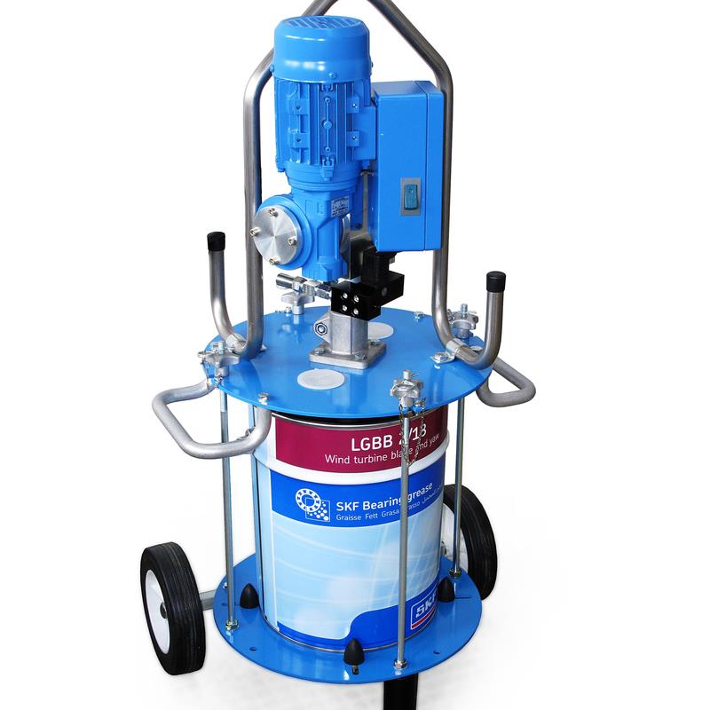 Electrically operated piston pumps SKF and Lincoln