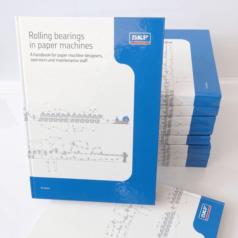 Rolling bearings in paper machines