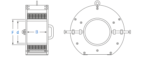 Fixed induction heater