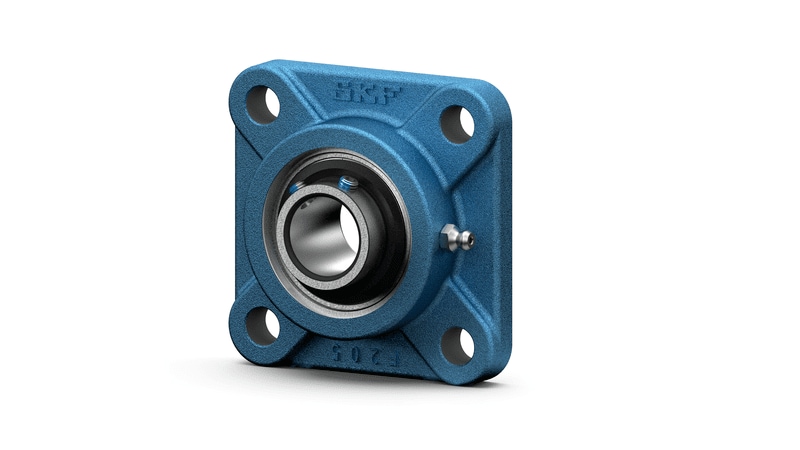 带沉头螺钉的方形法兰式带座轴承单元 SKF insert bearing square flanged units UC range