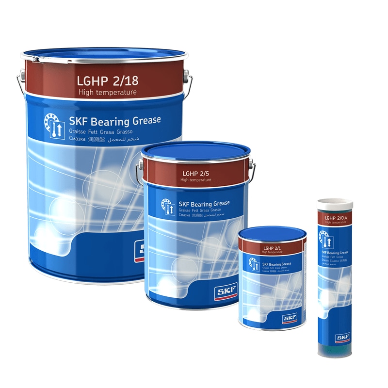 SKF高性能、高温轴承润滑脂 LGHP 2