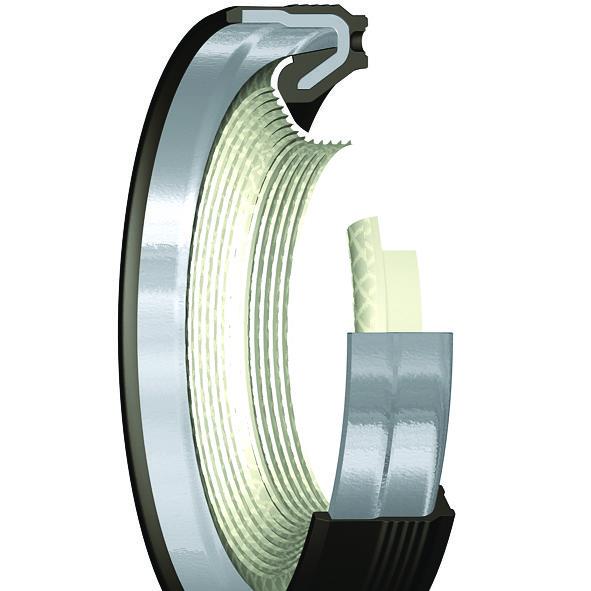 PTFE shaft seal