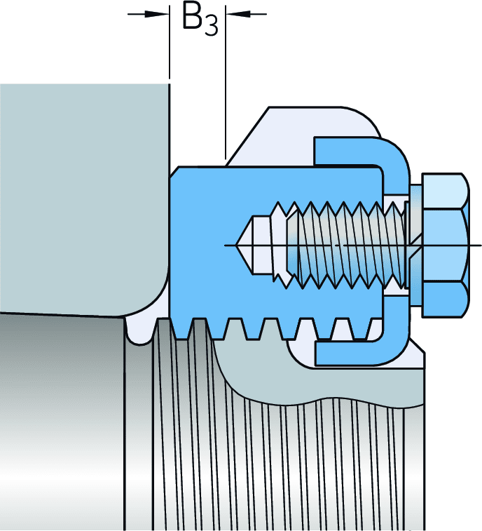 Lock nuts requiring a keyway