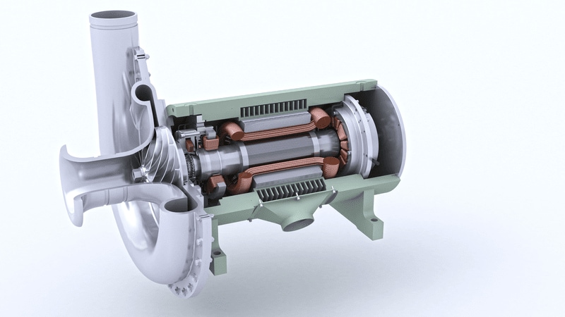 Aeriation Blower Permanent Magnet motor