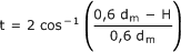 t Variable for frictional moment of drag loss t Variable for frictional moment of drag loss