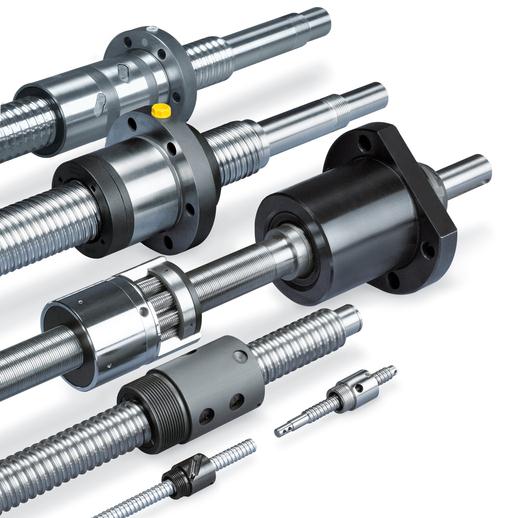 Ball and roller screw range