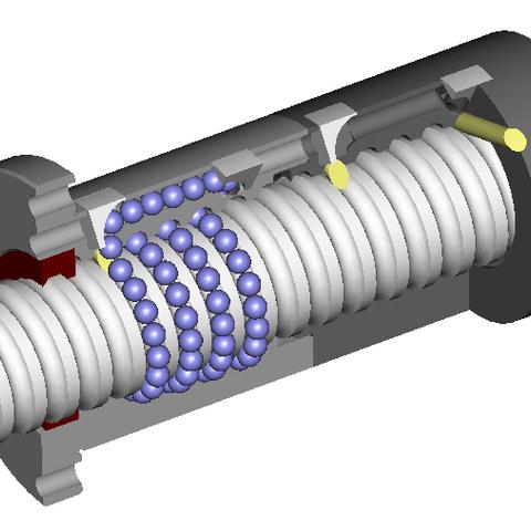 PGFM precision ground ball screws