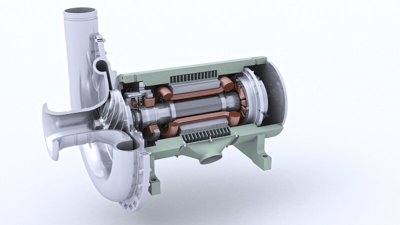 Moteur à aimant permanent pour ventilateurs aérateurs