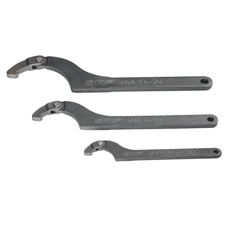 Adjustable hook spanners HNA series Adjustable hook spanners HNA series