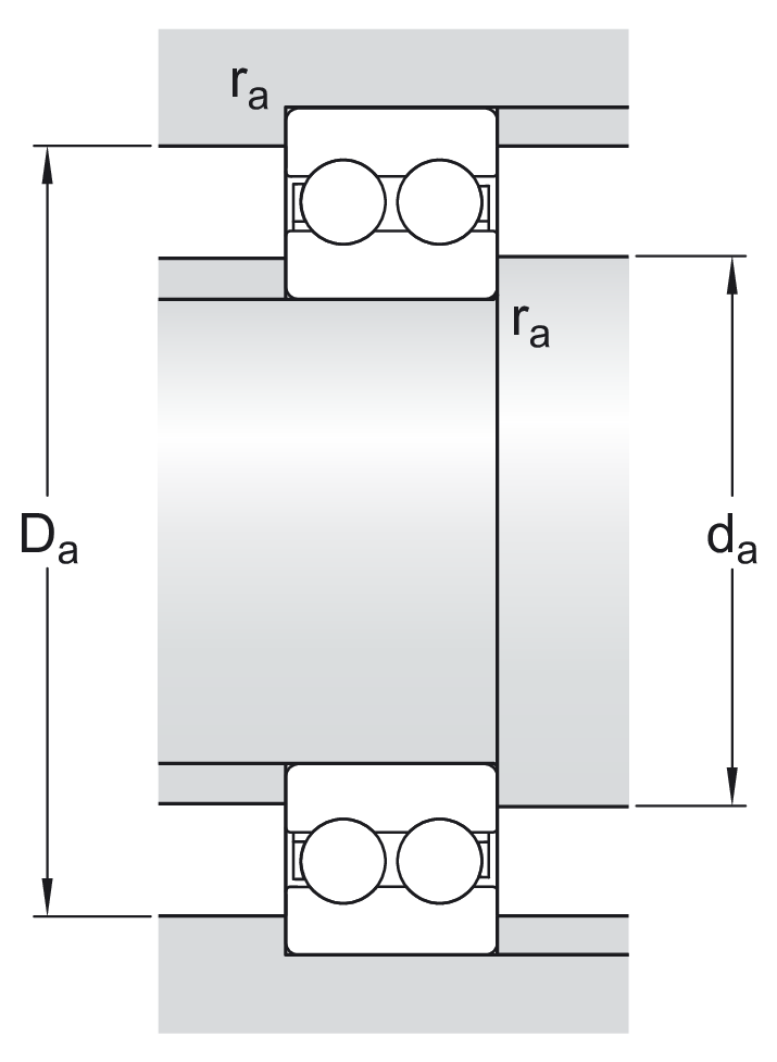 SKF ATN 4307 ATN9 Cuscinetto a sfere 35X80X31 