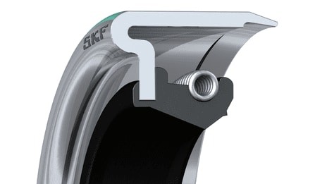Radial-Wellendichtring DIN 3760 A 16,0 x 22,0 x 3,0 mm NBR 1 St.
