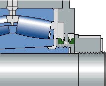 Vollgummi-V-Ringe, SKF