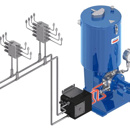 デュアルライン・グリース潤滑システム