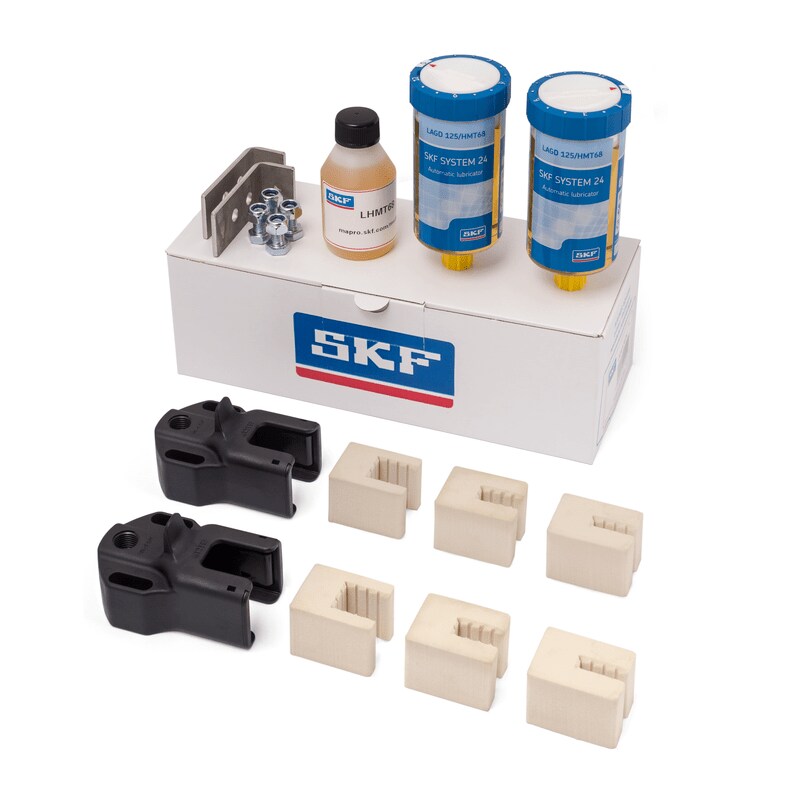 Elevator lubrication sets