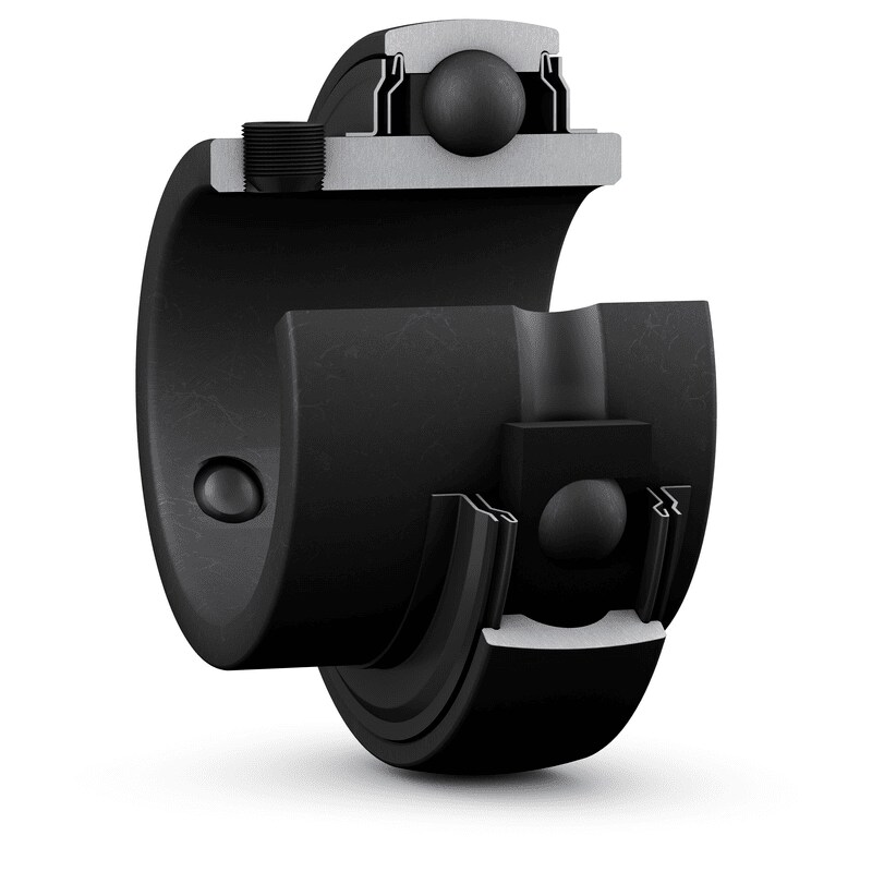 High temperature bearings and bearing units