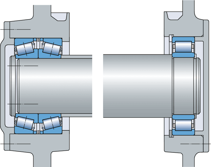 Arrangements and their bearing types