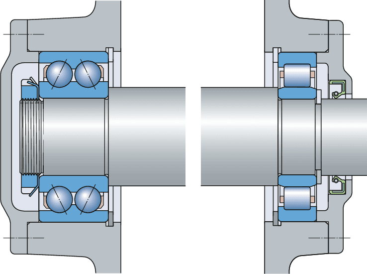 Arrangements and their bearing types