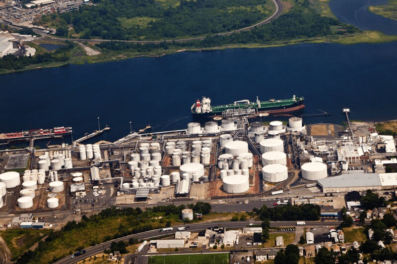 Raffinerie Newark, NJ Referenzbeispiele aus der Öl- und Gasindustrie