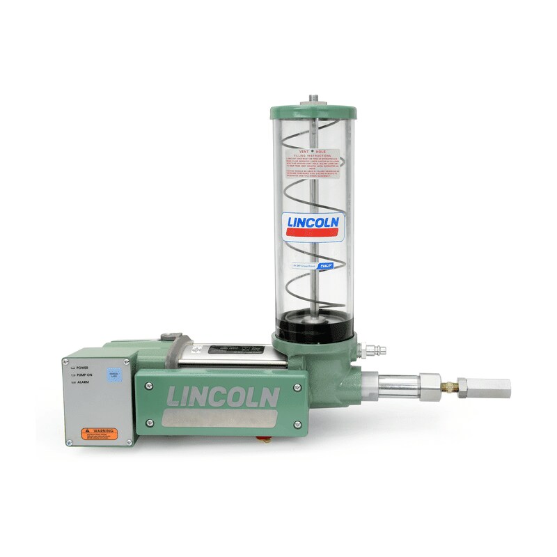 Single-line air-operated intergrated grease pump model 85434 Single-line air-operated intergrated grease pump model 85434