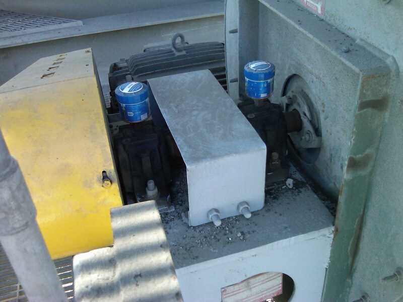 SKF SYSTEM 24 no eixo de ventilador