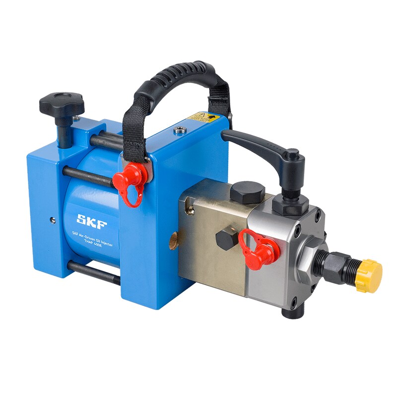 Vzduchem poháněná hydraulická čerpadla SKF řady THAP Vzduchem poháněná hydraulická čerpadla SKF řady THAP