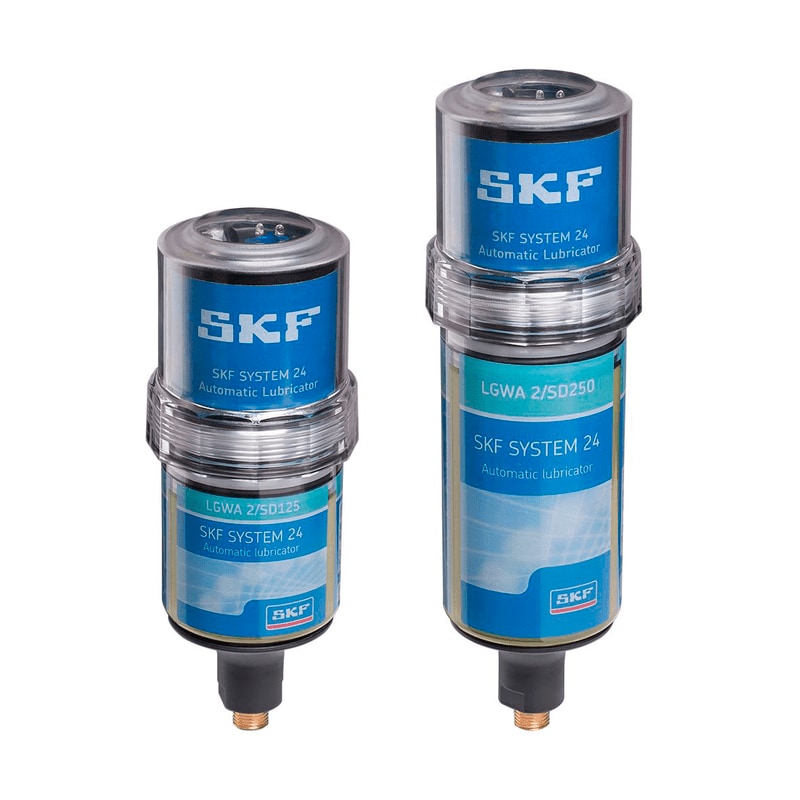 Electro mechanical single-point automatic lubricators Electro mechanical single-point automatic lubricators
