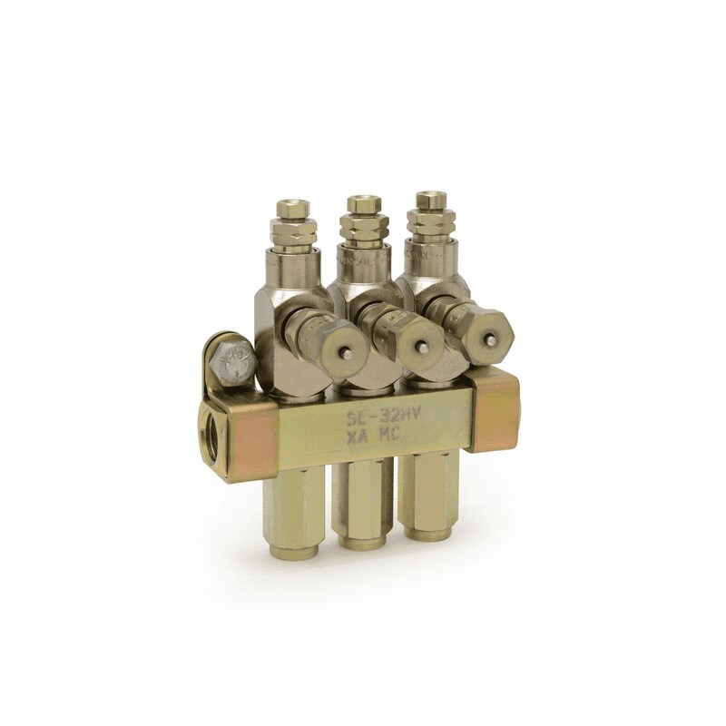 Single-line grease metering device model 83336HV-3 Single-line grease metering device model 83336HV-3