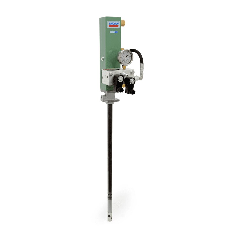 Single-line hydraulic-powered grease pump model 84960 Single-line hydraulic-powered grease pump model 84960