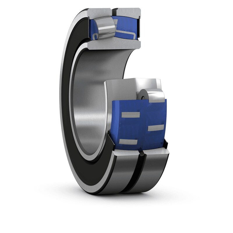 Sealed spherical roller bearing with Solid Oil