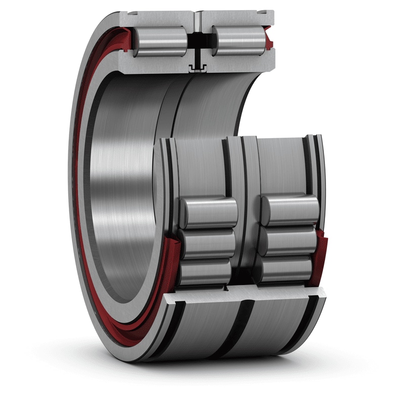 Double row full complement cylindrical roller bearings