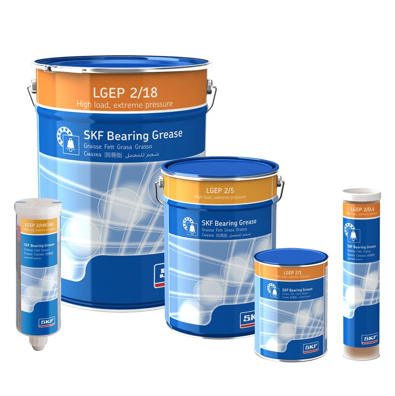 SKF High Load, Extreme Pressure Bearing Grease LGEP 2 