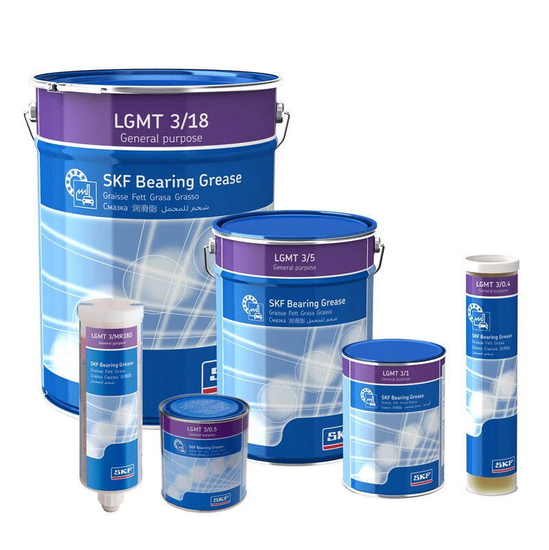 SKF General Purpose Industrial and Automotive Bearing Grease LGMT 3 