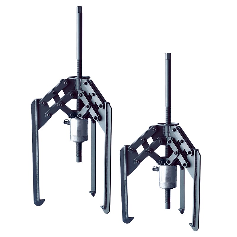 Hydraulically assisted heavy-duty jaw pullers Hydraulically assisted heavy-duty jaw pullers