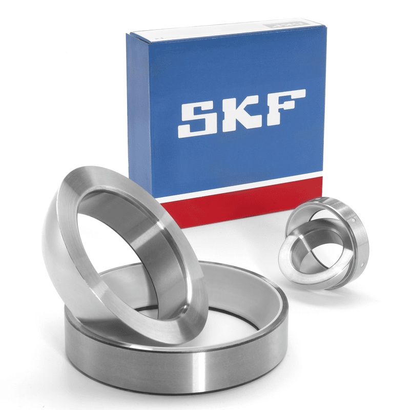 Angular contact spherical plain bearings