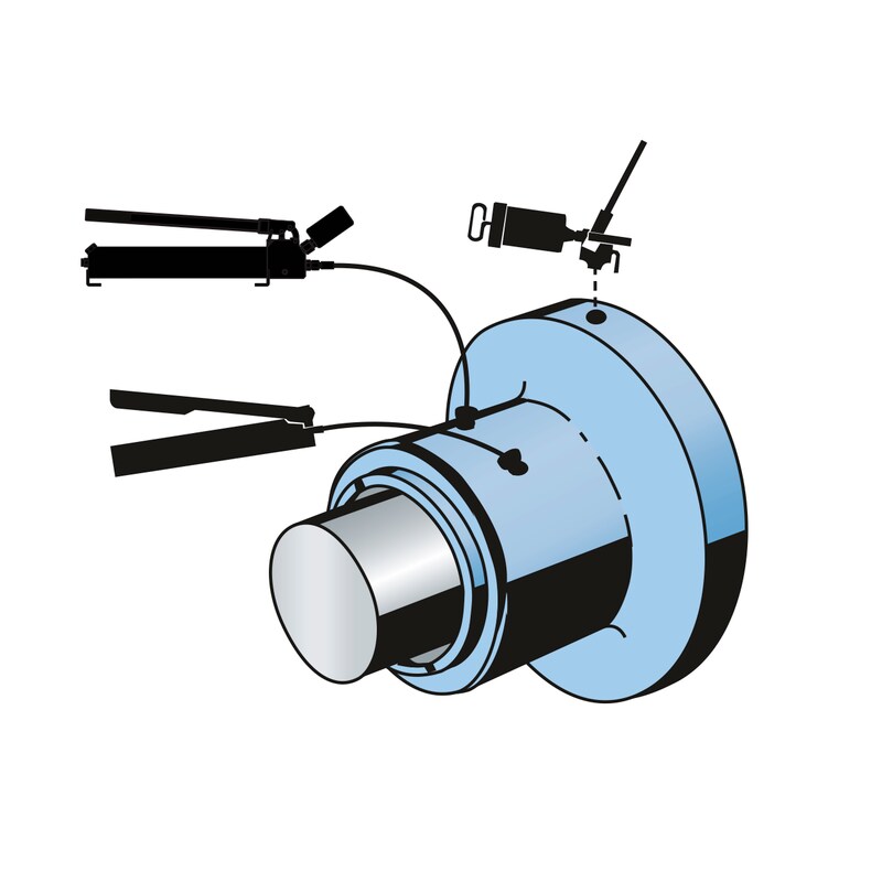 OK Coupling mounting and dismounting kit TMHK 37