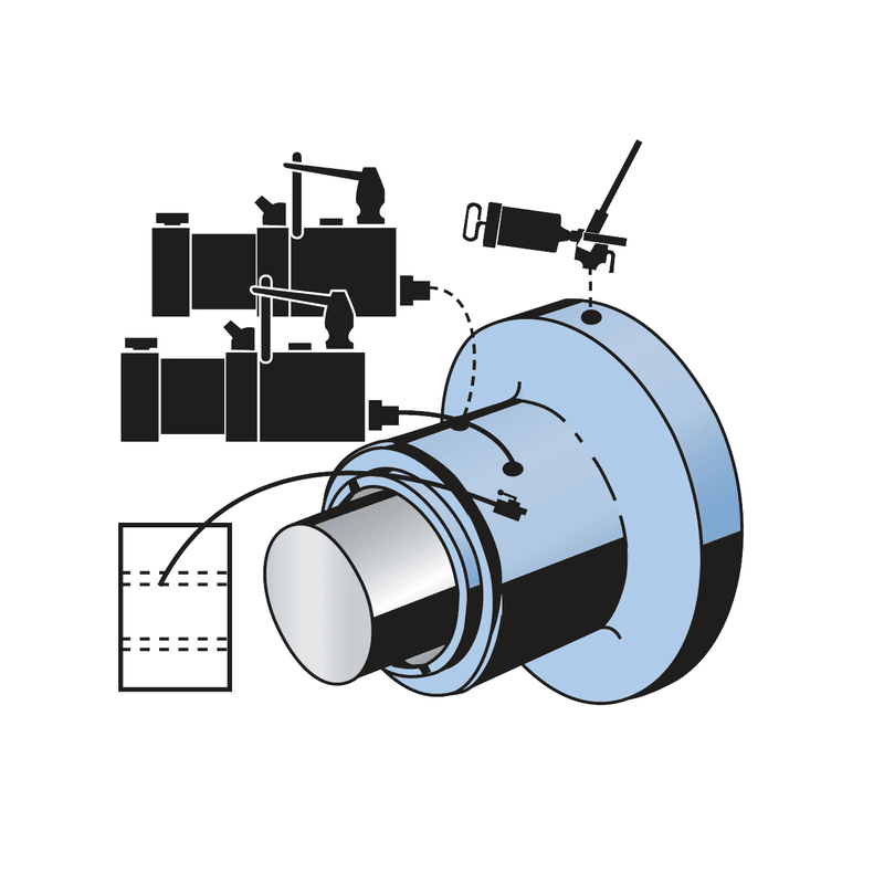 OK Coupling mounting and dismounting kit TMHK 38S