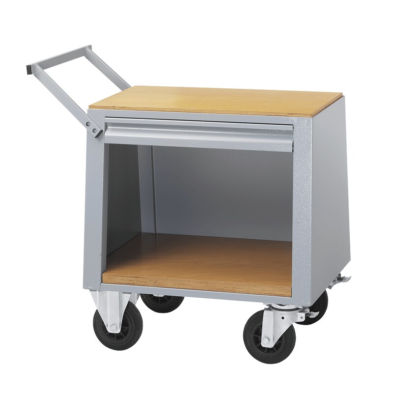 Induction heater trolley