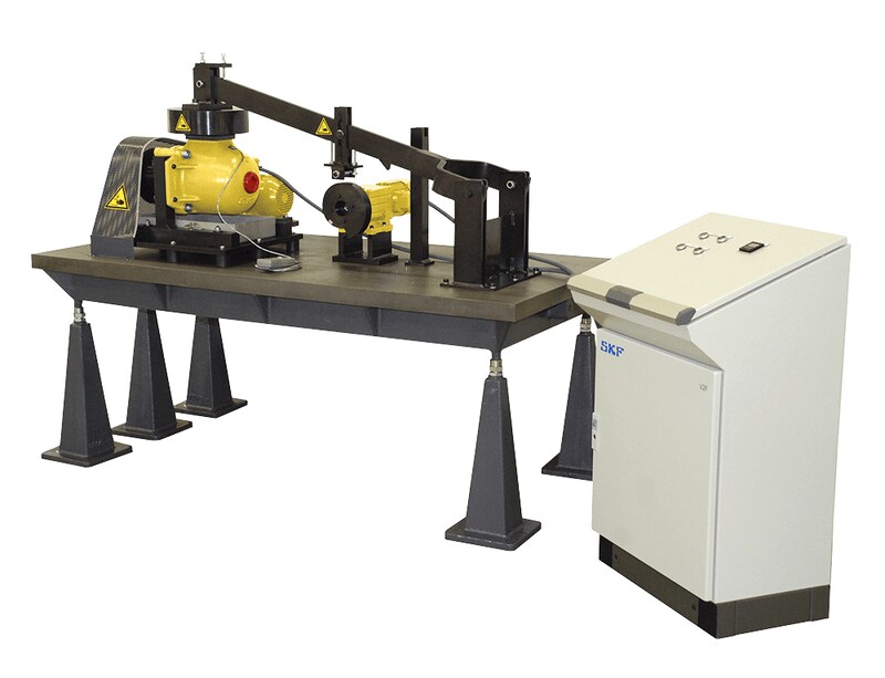 V2F grease test rig V2F grease test rig