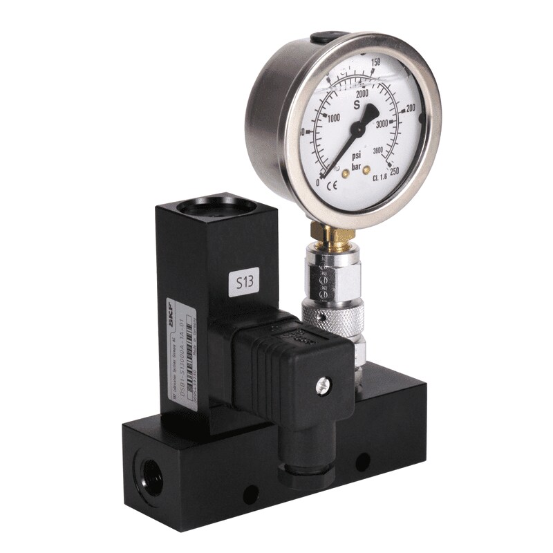 DSB with pressure gauge DSB with pressure gauge