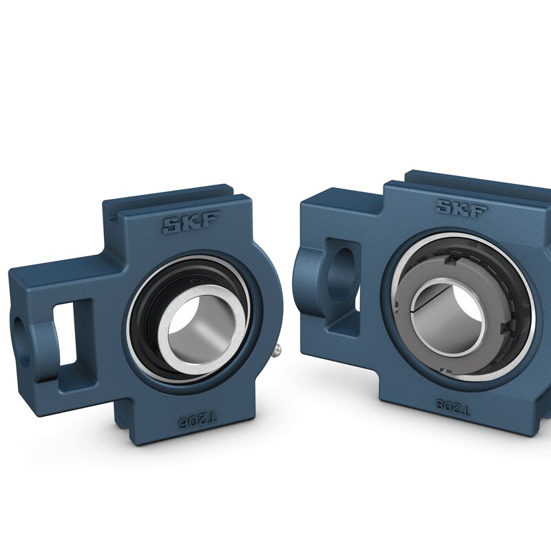 Ball bearing takeup units