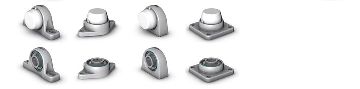 SKF Food Line ball bearing units - Stainless steel family SKF Food Line ball bearing units - Stainless steel family