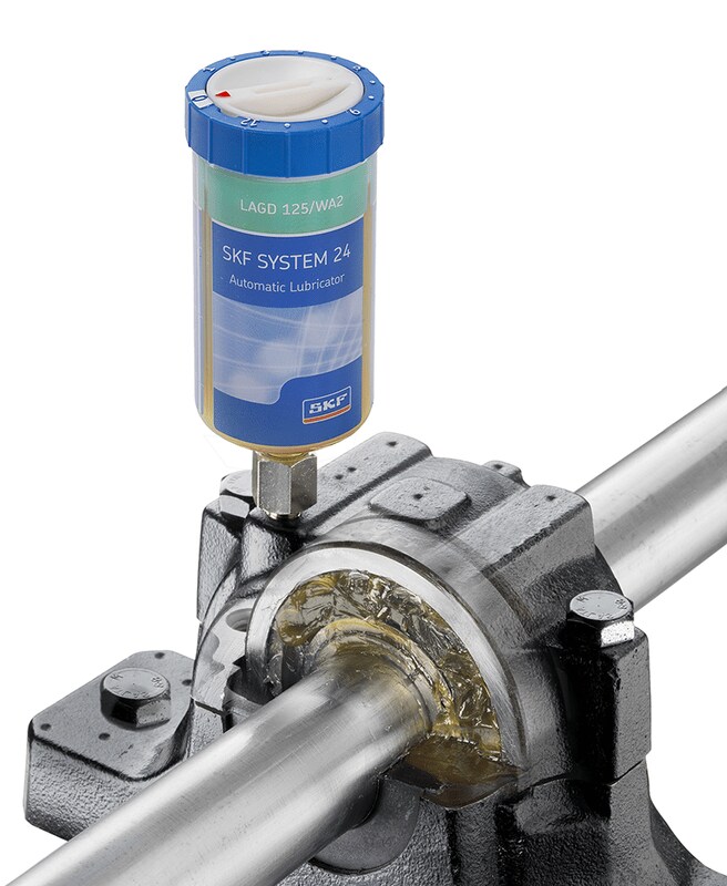 Gas driven single point automatic lubricators LAGD Series