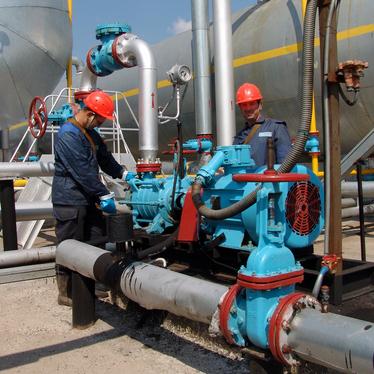 pump installation