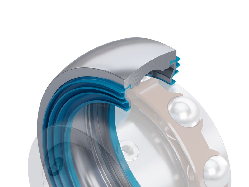 SKF Food Line ball bearing units - Blue Range_cut open1