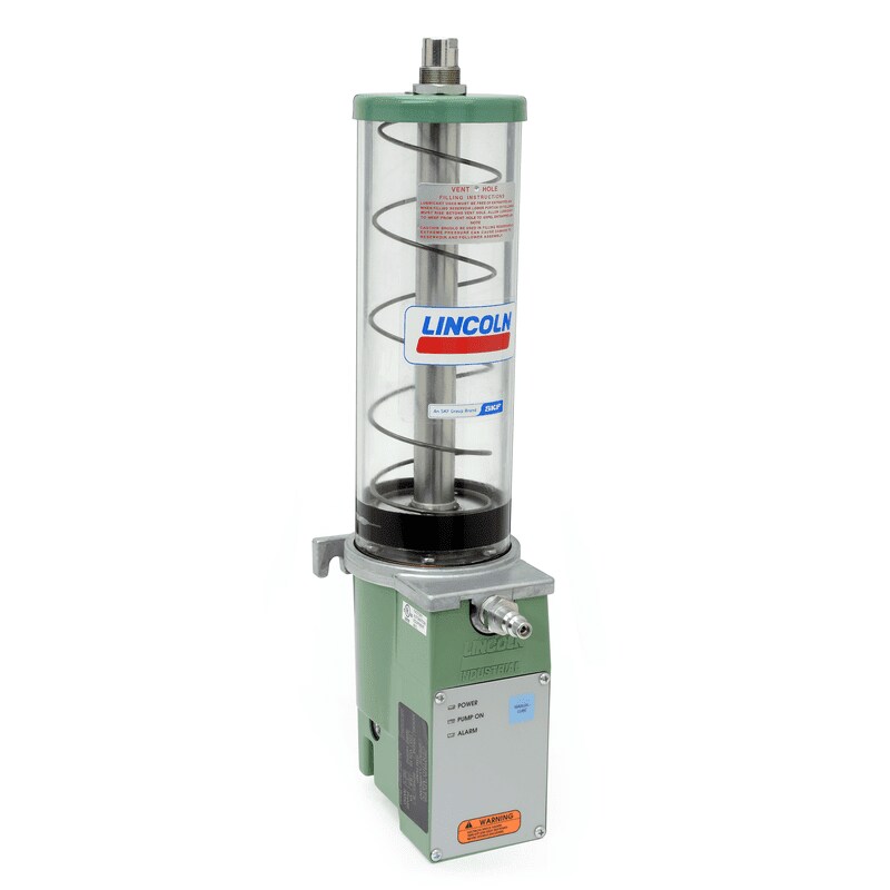 Single-line air-operated intergrated grease pump model 85444 Single-line air-operated intergrated grease pump model 85444