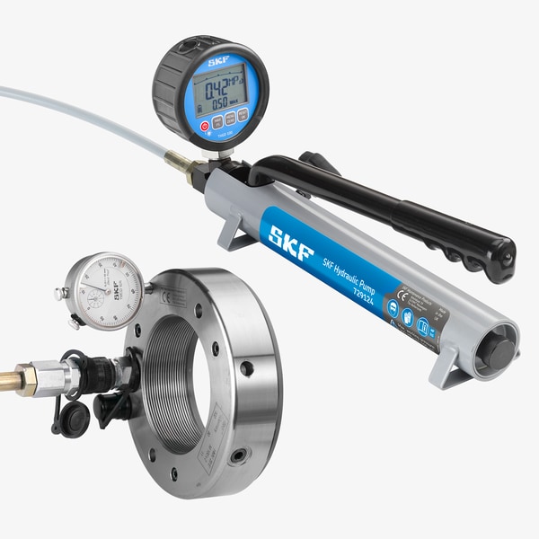 SKF Hydraulic tools for mounting and dismounting of bearings